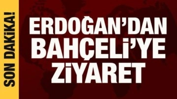 Cumhurbaşkanı Erdoğan, MHP lideri Bah&ccedil;eli&rsquo;yi ziyaret ediyor