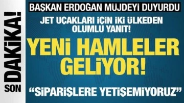 Cumhurbaşkanı Erdoğan müjdeyi duyurdu! Yeni hamleler geliyor: 'Siparişlere yetişemiyoruz!'