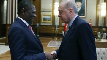 Cumhurbaşkanı Erdoğan, Paul Mashatile'yi kabul etti!