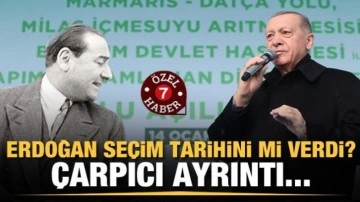 Cumhurbaşkanı Erdoğan se&ccedil;im tarihi mesajı mı verdi? O konuşmasında &ccedil;arpıcı ayrıntı