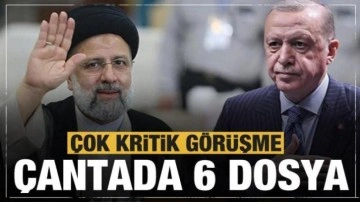Cumhurbaşkanı Erdoğan Tahran'a gidiyor! &Ccedil;antada 6 dosya var