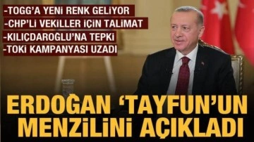 Cumhurbaşkanı Erdoğan, TAYGUN'un menzilini a&ccedil;ıkladı