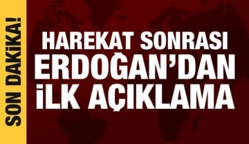 Cumhurbaşkanı Erdoğan'dan Kış Kartalı a&ccedil;ıklaması: Ka&ccedil;acak yer bulamadılar