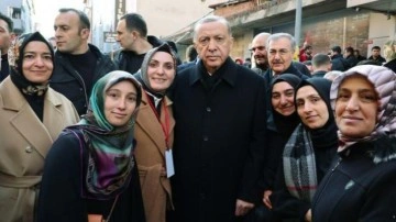 Cumhurbaşkanı Erdoğan'dan Sultanbeyli il&ccedil;e teşkilatına ziyaret