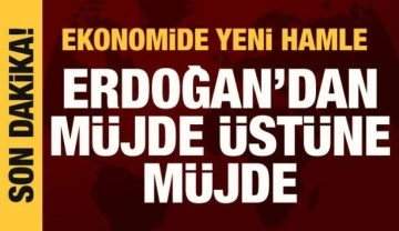 Cumhurbaşkanı Erdoğan'dan &uuml;&ccedil; yeni destek paketi m&uuml;jdesi