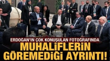Cumhurbaşkanı Erdoğan'ın olay fotoğrafında muhaliflerin g&ouml;remediği detay