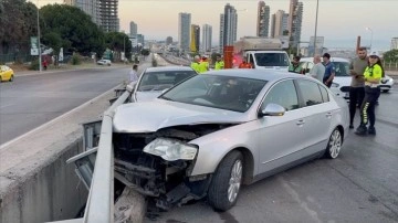 D-100 kara yolunda zincirleme trafik kazasında 6 kişi yaralandı