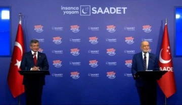 Davutoğlu ve Karamollaoğlu'ndan Kavala a&ccedil;ıklaması