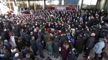 Deniz Baykal i&ccedil;in CHP Genel Merkezinde t&ouml;ren d&uuml;zenlendi