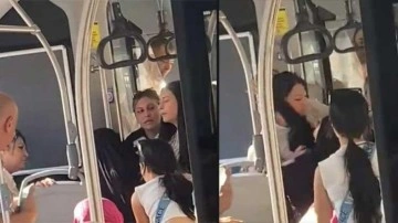 Denizli'de otobüste tesettürlü kadına hakaret! Bakanlık harekete geçti