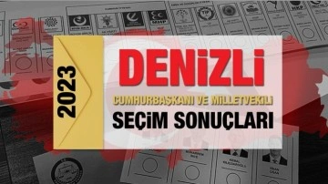 Denizli se&ccedil;im sonu&ccedil;ları 2023! Ak Parti, CHP, MHP, İYİ Parti, TİP ve Yeşil Sol Parti oy oranları