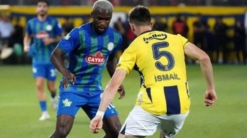 Derbi öncesi son engel! Çaykur Rizespor - Fenerbahçe: Muhtemel 11'ler