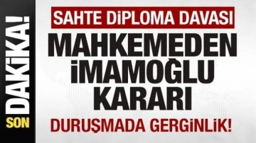 Diploma davası! Ekrem İmamoğlu hakim karşısına çıktı! Mahkemeden son dakika kararı