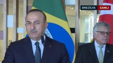 Dışişleri Bakanı &Ccedil;avuşoğlu, Brezilyalı mevkidaşı ile g&ouml;r&uuml;şt&uuml;