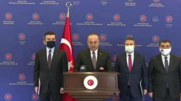 Dışişleri Bakanı &Ccedil;avuşoğlu g&uuml;ndemi değerlendirdi A&ccedil;ıklaması