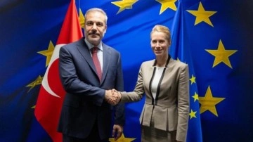 Dışişleri Bakanı Fidan, AB Yüksek Temsilcisi Kallas ile görüştü