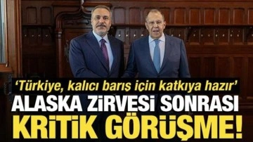 Dışişleri Bakanı Fidan, Rus mevkidaşı ile görüştü: Türkiye kalıcı barış için katkıya hazır