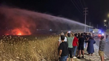 Diyarbakır'daki yangına müdahaleye 9 TOMA destek verdi