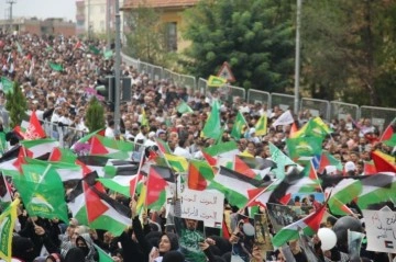 Diyarbakır&rsquo;da, &lsquo;Aksa Tufanı&rsquo;na destek mitingi