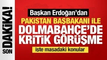Dolmabahçe'de kritik toplantı... Cumhurbaşkanı Erdoğan, Şerif ile görüşecek!