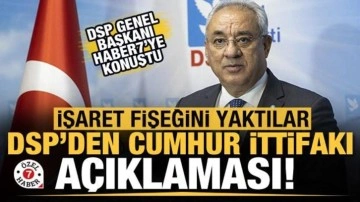 DSP'den Cumhur İttifakı a&ccedil;ıklaması! Başkan &Ouml;nder Aksakal 'ortaklık' gerek&ccedil;elerini duy