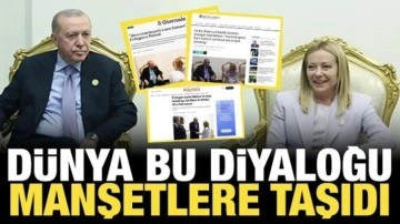 Dünya o diyaloğu konuşuyor: Erdoğan'ın Meloni'ye "sigarayı bırakma" tavsiyesi ma