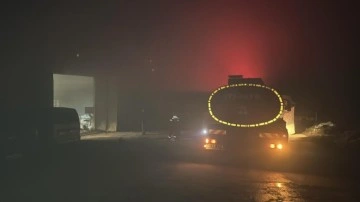 Edirne'de palet fabrikasında yangın