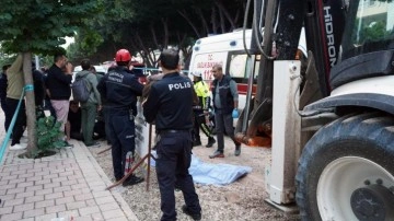 Ekmek almak için çıkmıştı; kepçenin altında kalarak öldü