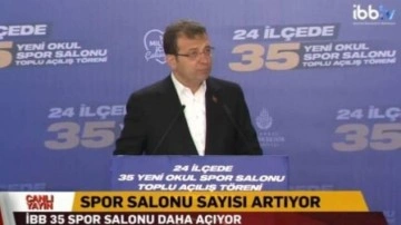 Ekrem İmamoğlu AK Parti d&ouml;neminde temeli atılan projeleri sahiplendi