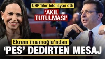 Ekrem İmamoğlu'ndan tepki çeken mesaj! CHP'liler bile isyan etti: Akıl tutulması