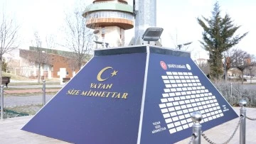 Elazığ&rsquo;da Şehitler Anıtı Vefayla Yeniden Ayağa Kaldırıldı