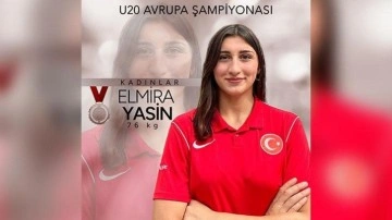Elmira Yasin, U20 Avrupa Güreş Şampiyonası’nda üçüncü oldu