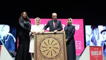 Emine Erdoğan'dan “Yankılar” sergisi paylaşımı