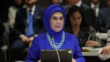 Emine Erdoğan: Türkiye'nin kararlılığını dünyaya taşıyacak