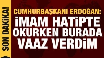 Emin&ouml;n&uuml; Yeni Camii yeniden ibadete a&ccedil;ıldı! Erdoğan: Lisedeyken burada vaaz verdim