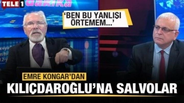 Emre Kongar'dan Kılı&ccedil;daroğlu'na tepki: Ben bu yanlışı &ouml;rtemem...