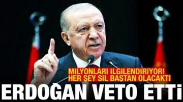Erdoğan'dan 2+2 eğitim modeline "şimdilik" veto