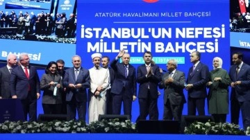 Erdoğan'dan, Atatürk Havalimanı Millet Bahçesi açılış programına ilişkin paylaşım