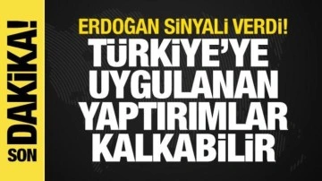 Erdoğan'dan "CAATSA yaptırımları kalkabilir" sinyali
