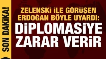 Erdoğan ile Zelenski telefonda g&ouml;r&uuml;şt&uuml;