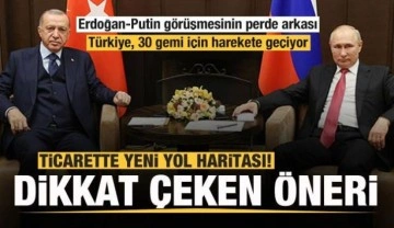 Erdoğan-Putin g&ouml;r&uuml;şmesinin perde arkası! T&uuml;rkiye 30 gemi i&ccedil;in harekete ge&ccedil;iyor