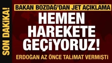 Erdoğan talimatı verdi! Bakan Bozdağ: Anayasa değişikliği i&ccedil;in harekete ge&ccedil;iyoruz