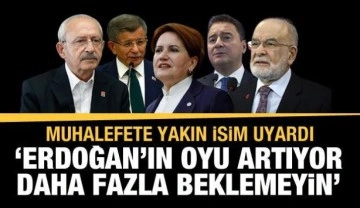 Erdoğan ve AK Parti'nin oyları arttı: &Ouml;zer Sencar'dan muhalefet partilerine se&ccedil;im t&uuml;yoları