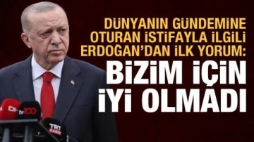 Erdoğan'dan Boris Johnson'ın istifasıyla ilgili yorum: Bizim i&ccedil;in iyi olmadı