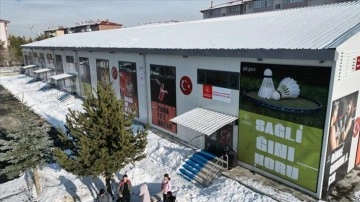 Erzurum'un modern salonları şehrin spor altyapısına g&uuml;&ccedil; kattı
