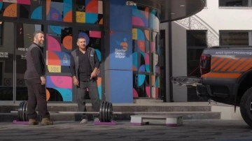 Esenlerli gençlerden Naim Süleymanoğlu’na anlamlı anma