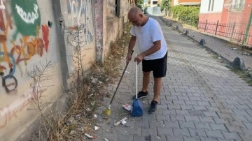 Esenyurt ile Avcılar sınırında sahipsiz sokak! Temizliği bölgedekiler yapıyor