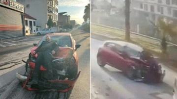 Eski eşiyle evli polis memuruna otomobille çarpıp fotoğrafını çekti: Gözaltına alındı