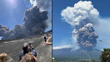 Etna Yanardağı'nda patlama