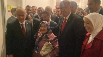 Fatma Teyze'nin hayali ger&ccedil;ek oldu: Cumhurbaşkanı Erdoğan ile buluştu